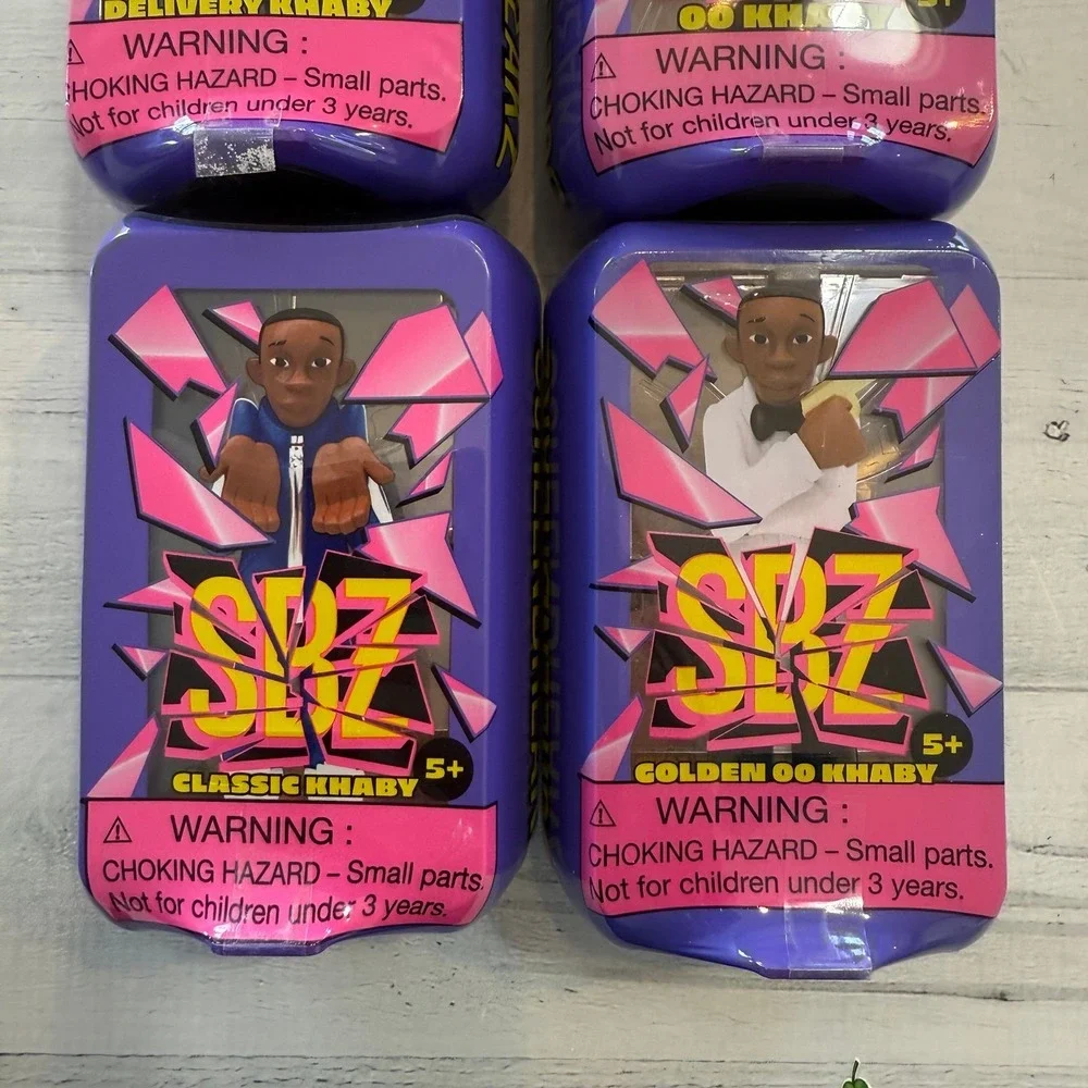 ScreenBreakz Collectible Figures‎ Khaby 4 Total NEW